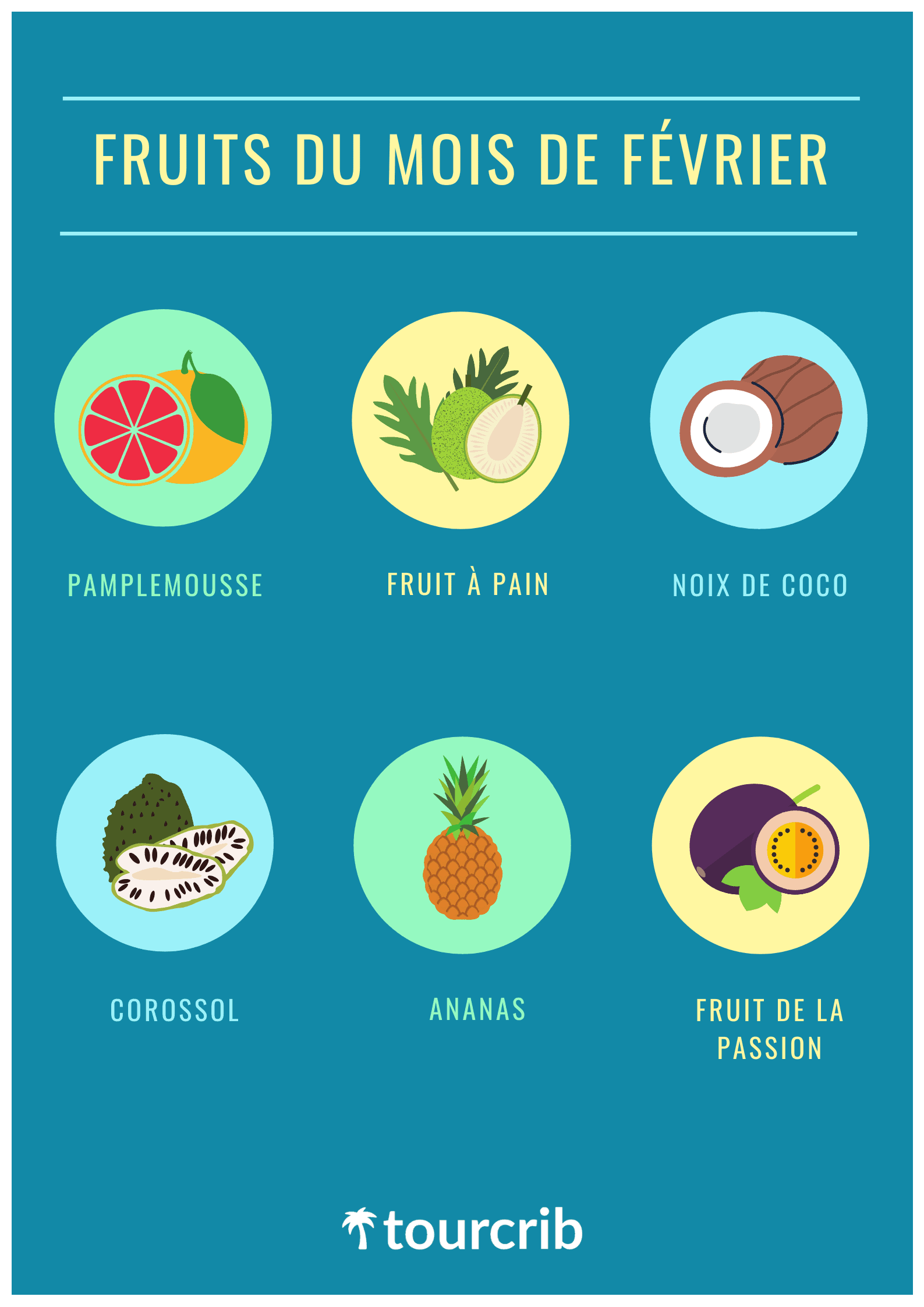 fruits février martinique