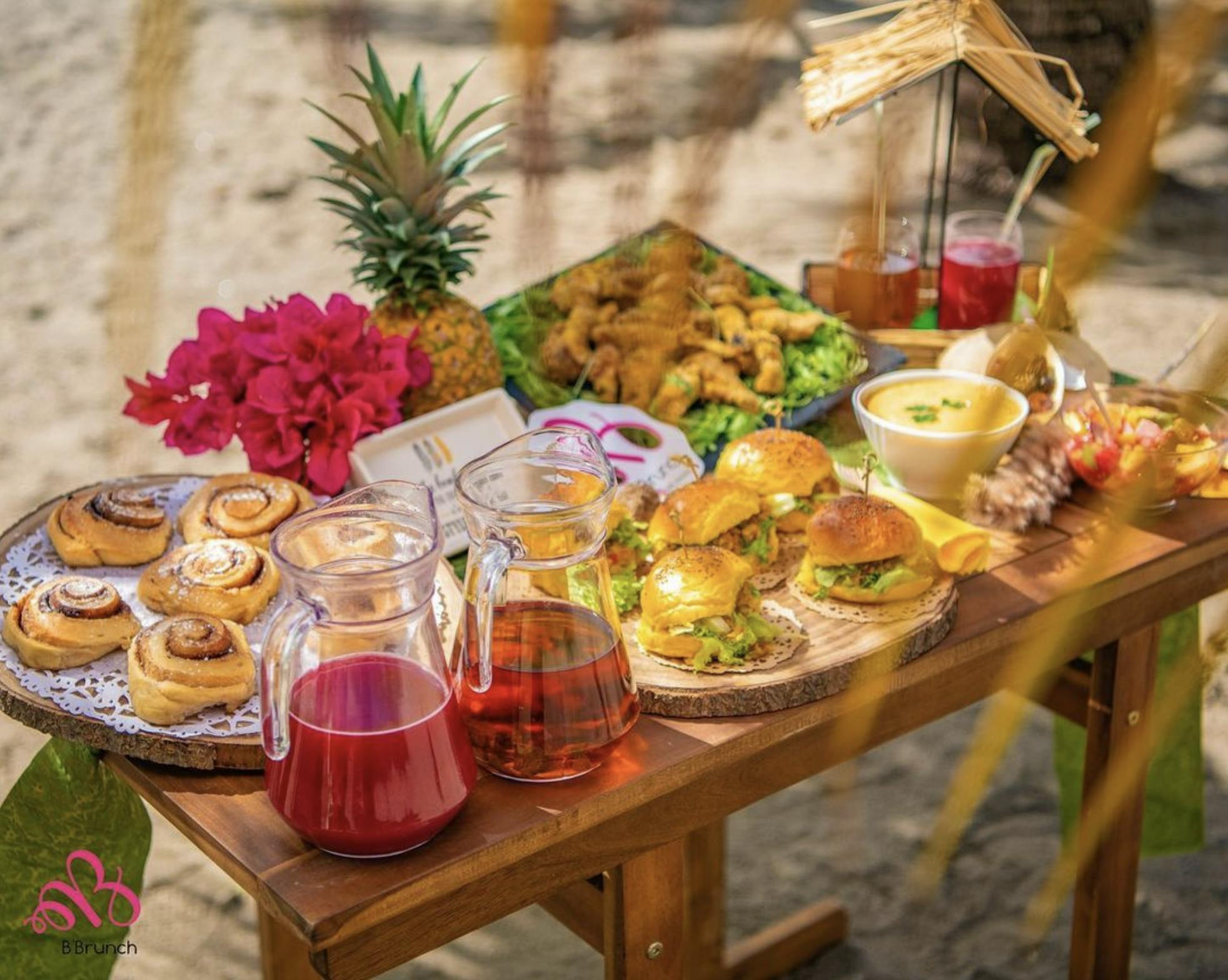 Brunch sur la plage avec Bold Brunch