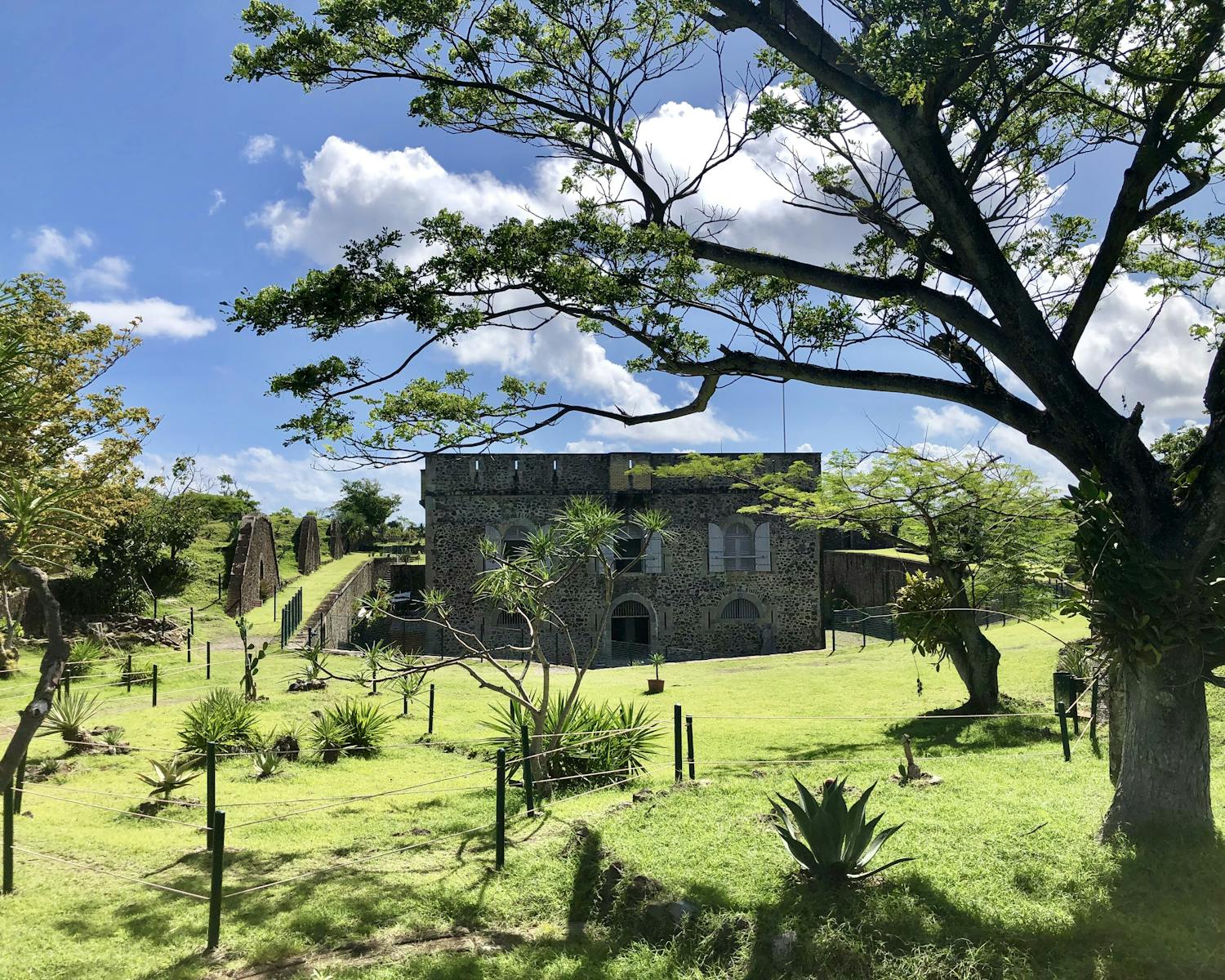 Fort Napoléon à Terre de Haut, en Guadeloupe