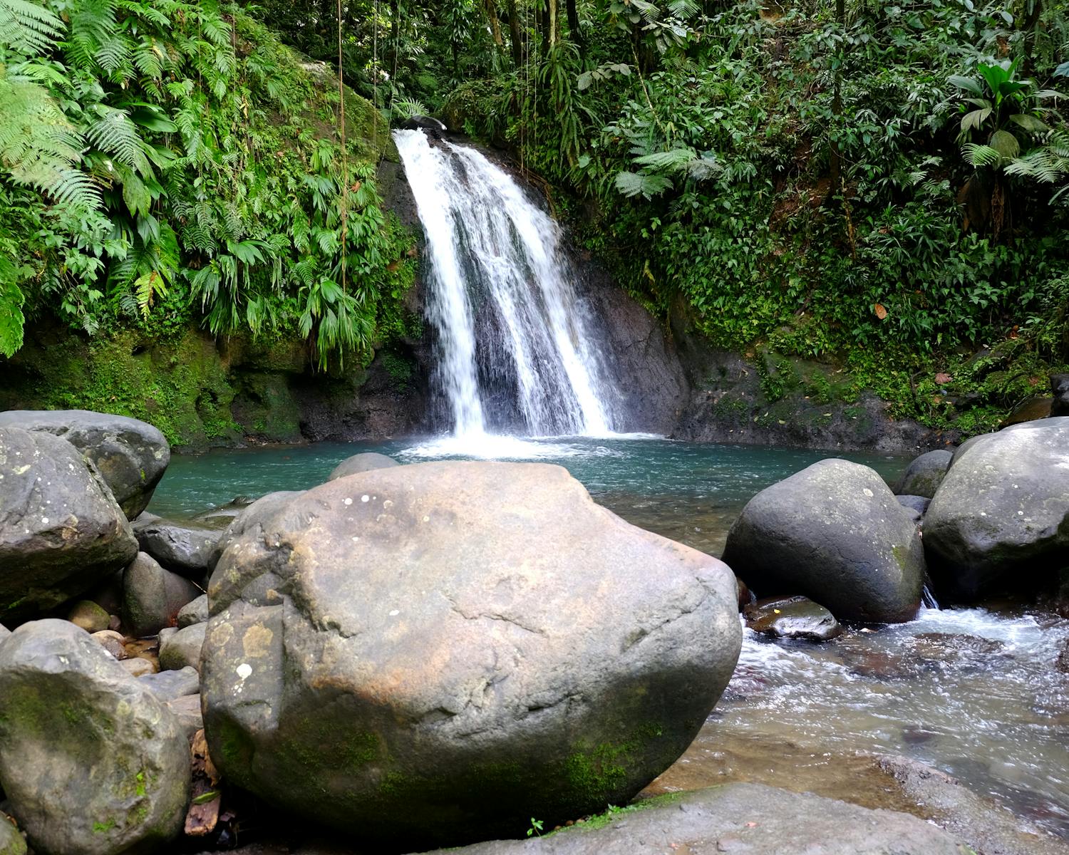 Cascade aux écrevisses Guadeloupe