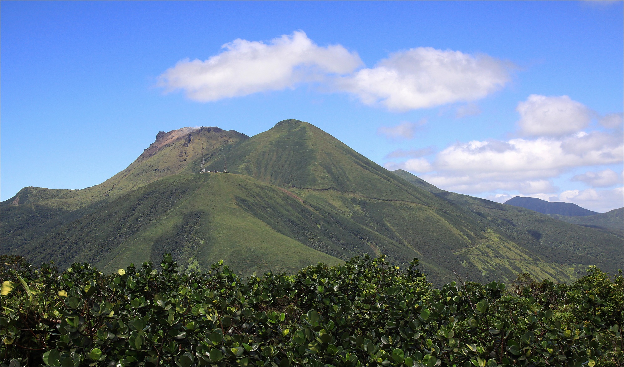 La souffrière de la Guadeloupe