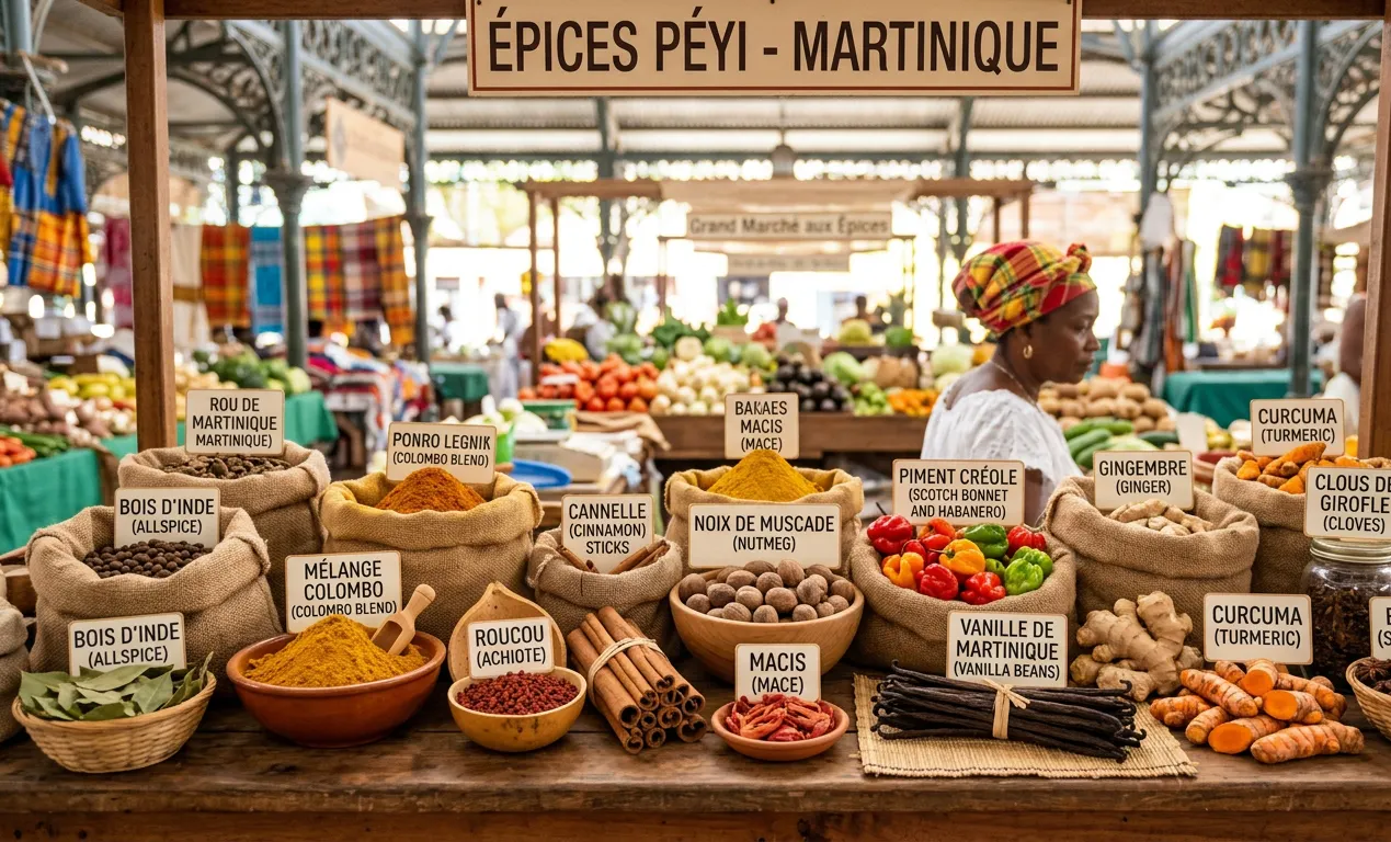 Souvenirs Martinique - Epices locales