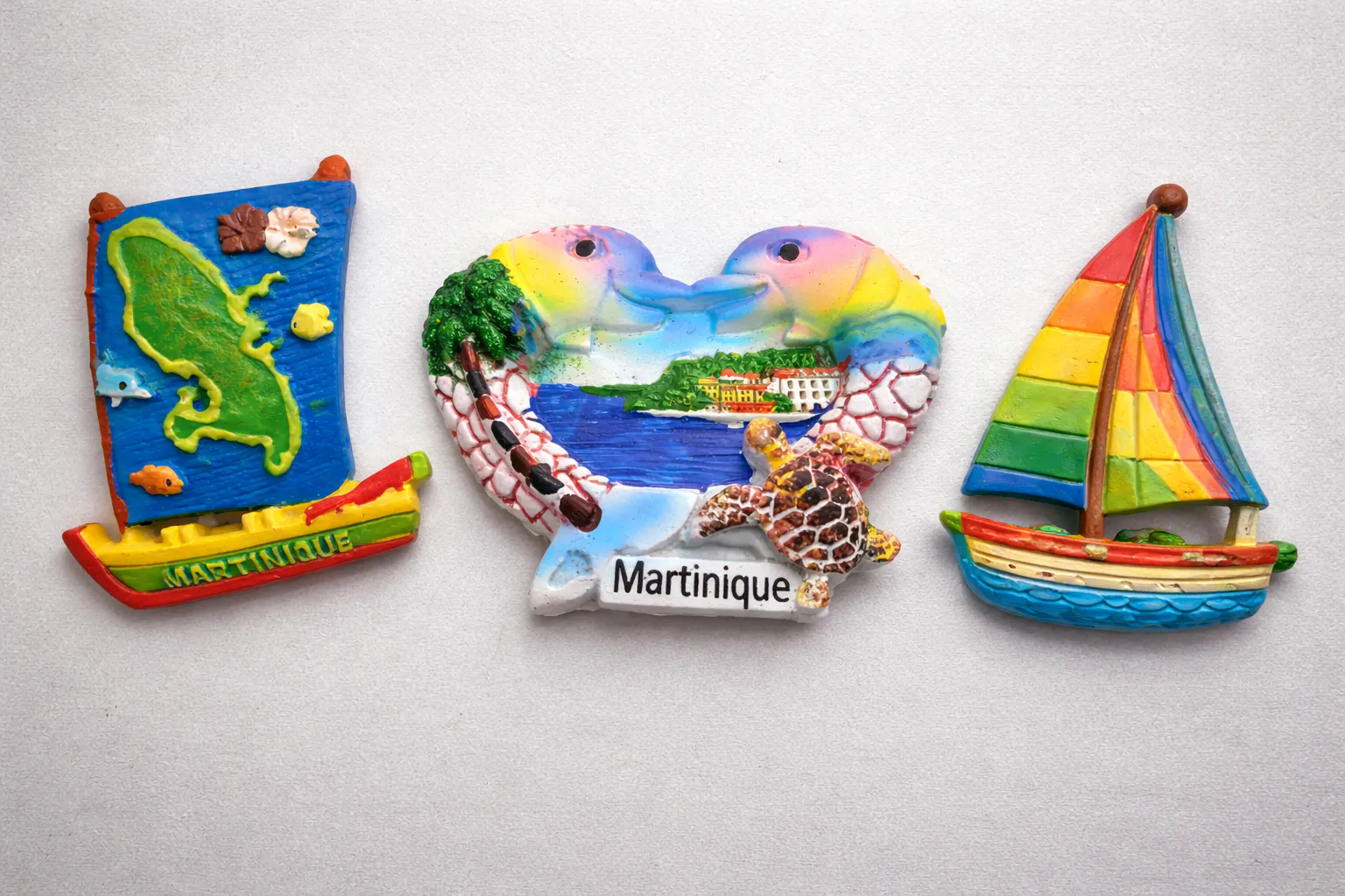 Souvenir Martinique - Magnet pour frigidaire