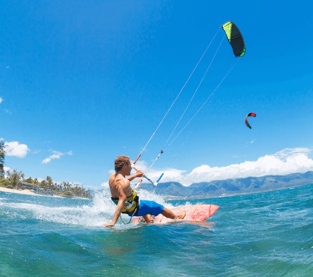 Kitesurfing in Martinique