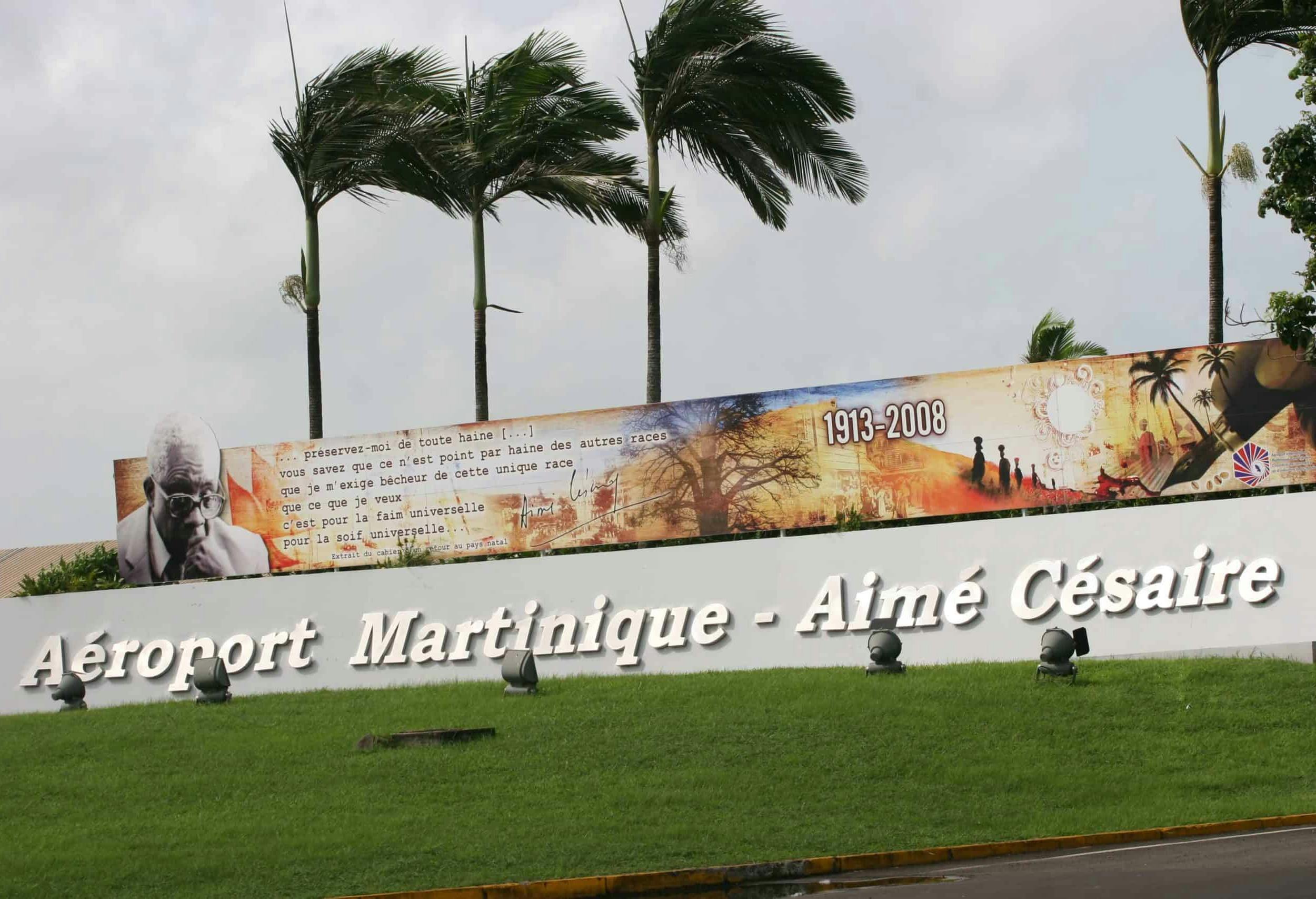 Ront point de l'aéroport Martinique - Aimé Césaire