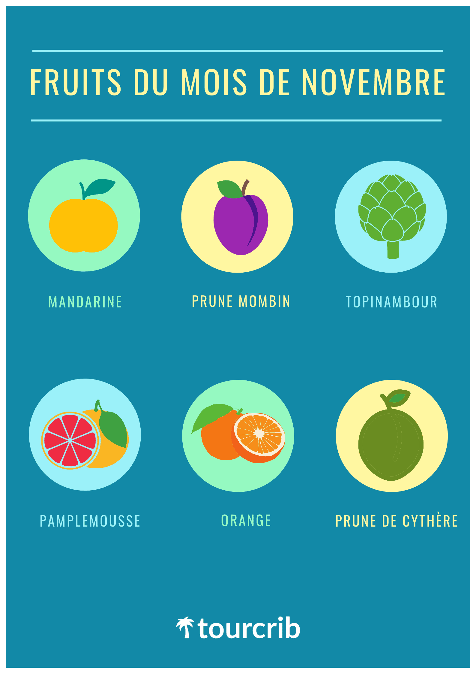 Fruits Martinique novembre