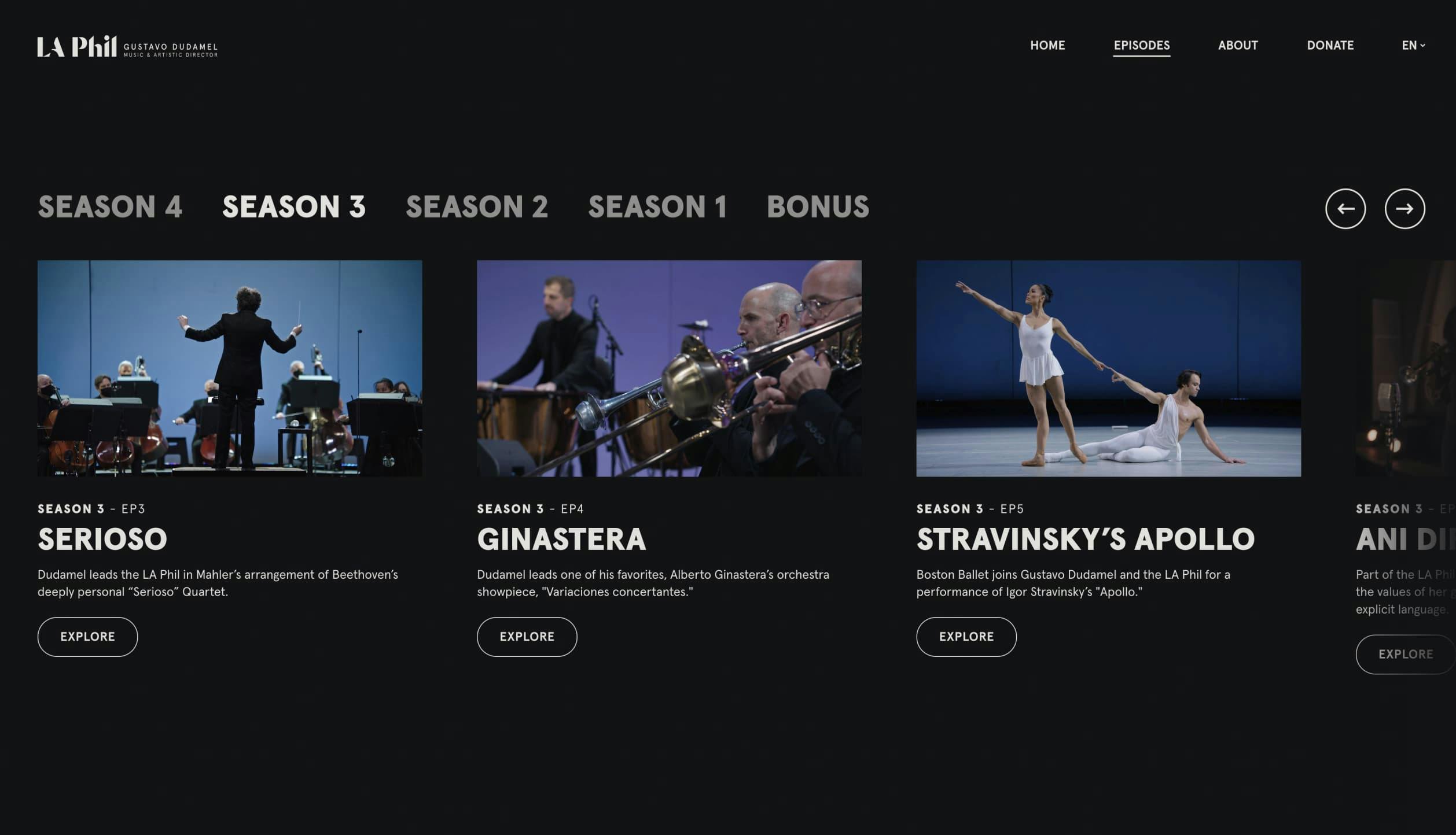 Sound Stage Website