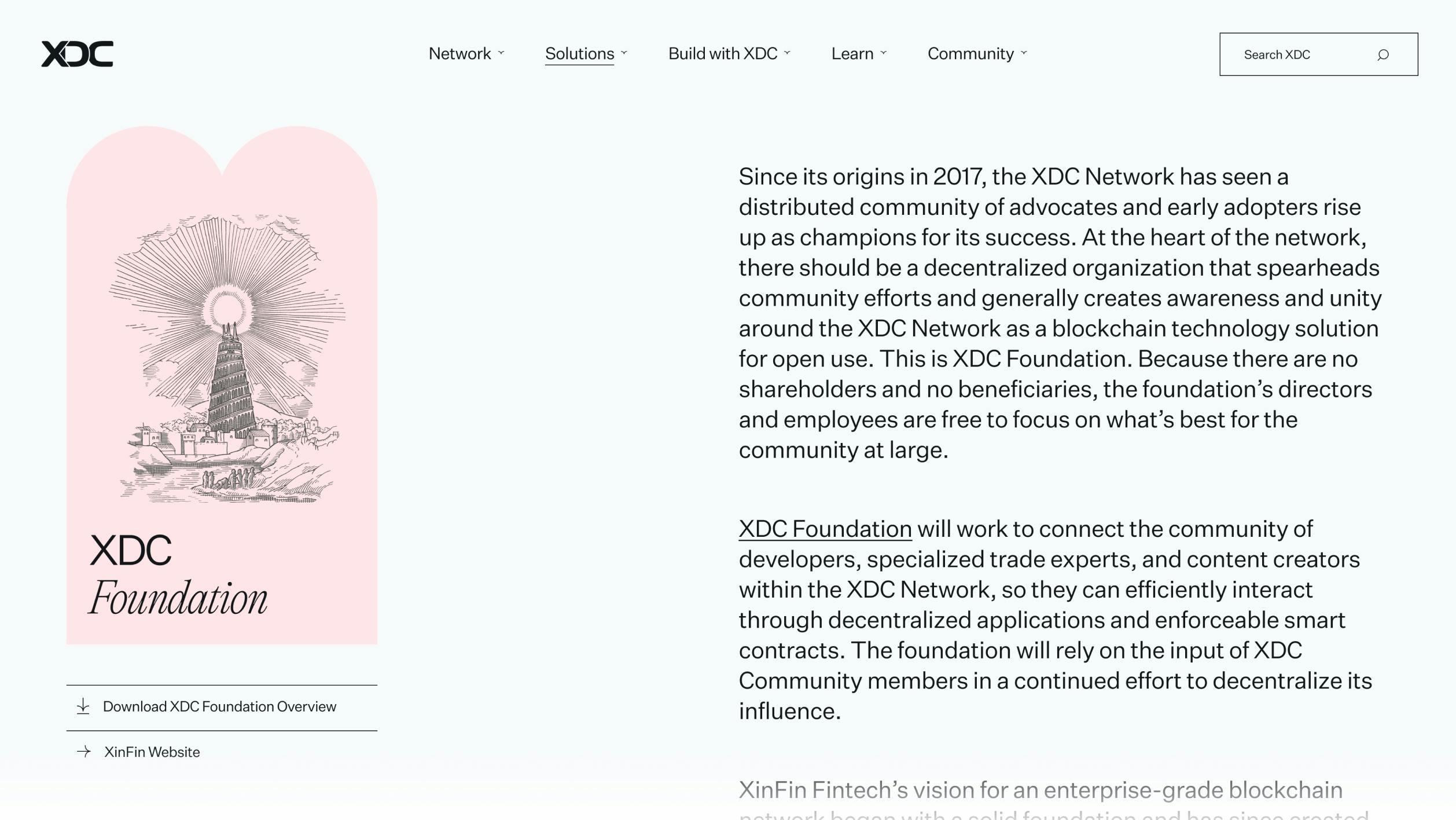 XDC Site