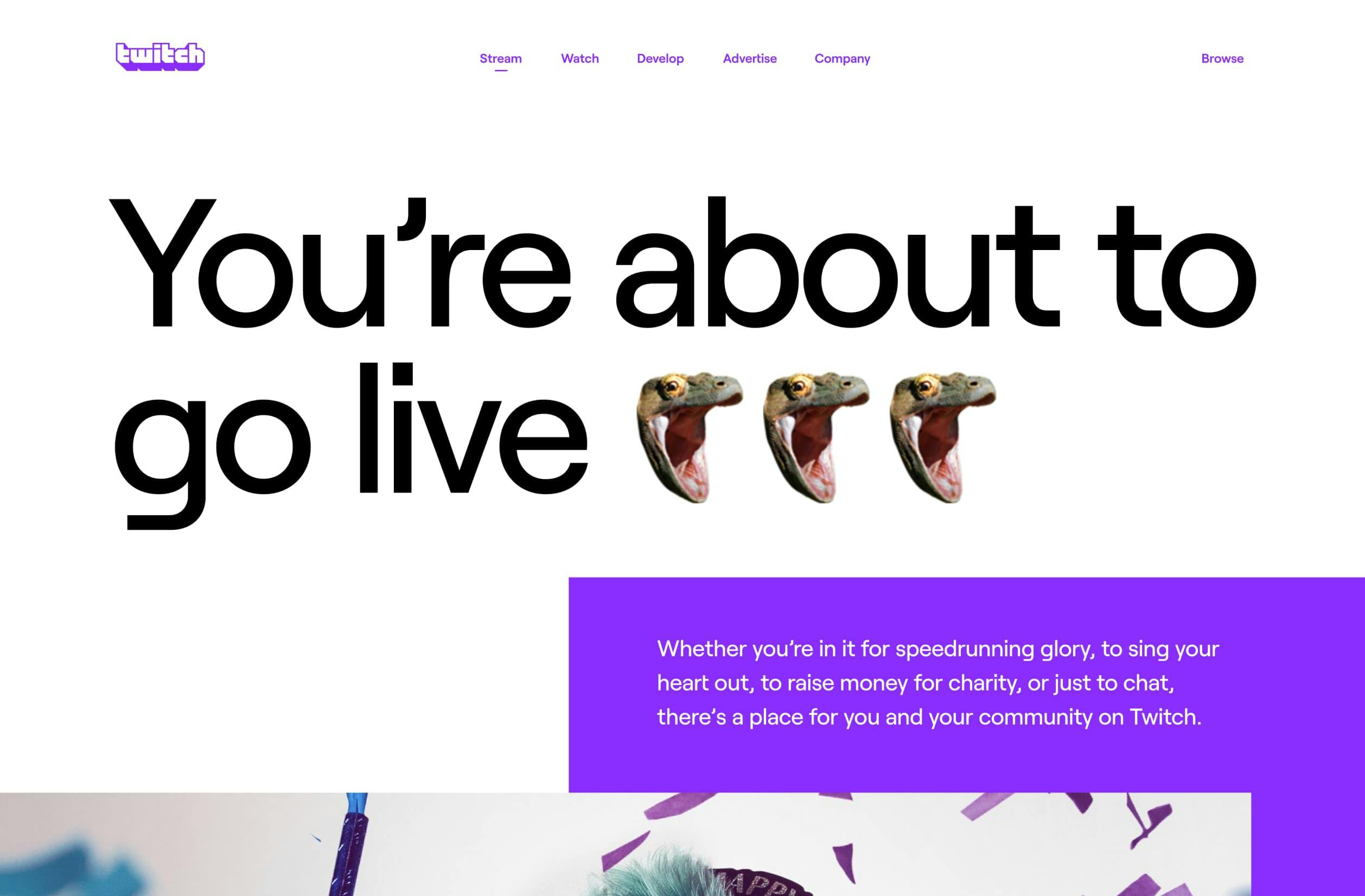 Twitch Website