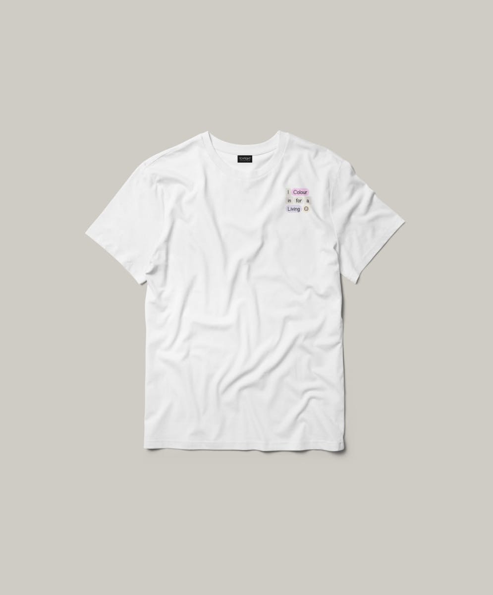 I Colour in for a Living (Designer Ed) Short Sleeve Tee