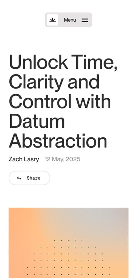 Datum Article