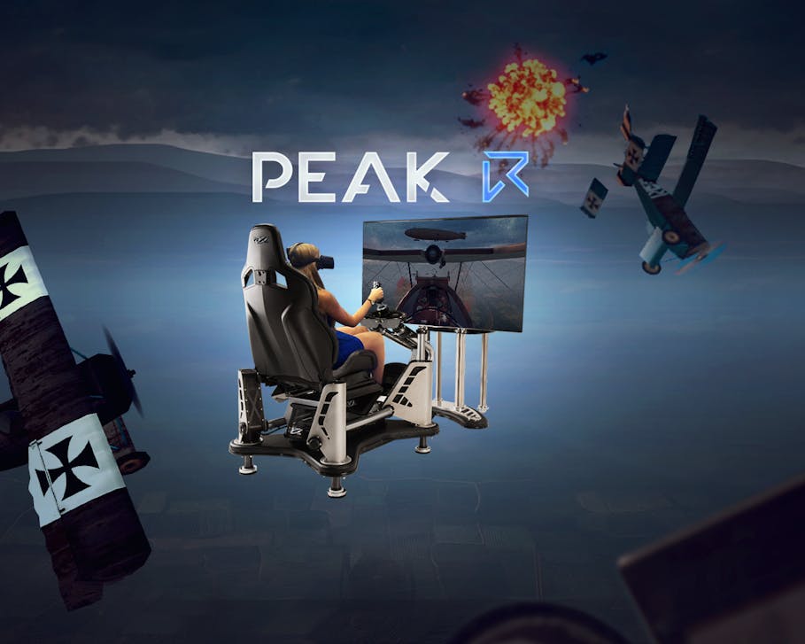 PeakVR demo banner sreencap