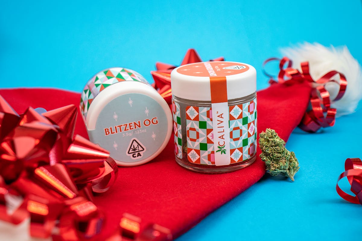 Caliva limited edition holiday cannabis strains