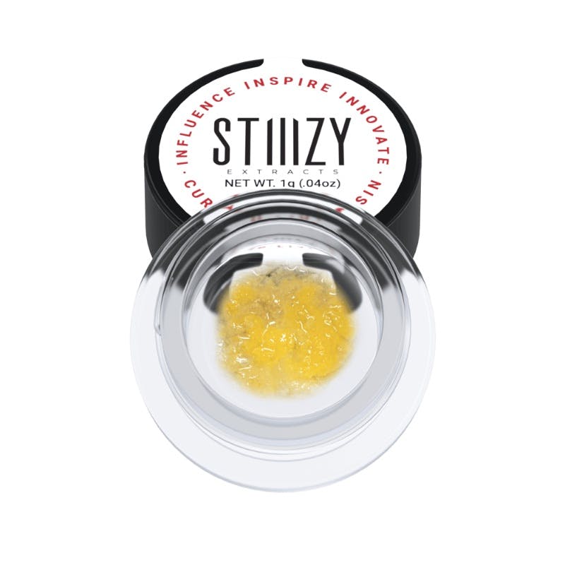 STIIIZY'S Curated Live Resin extract in a jar
