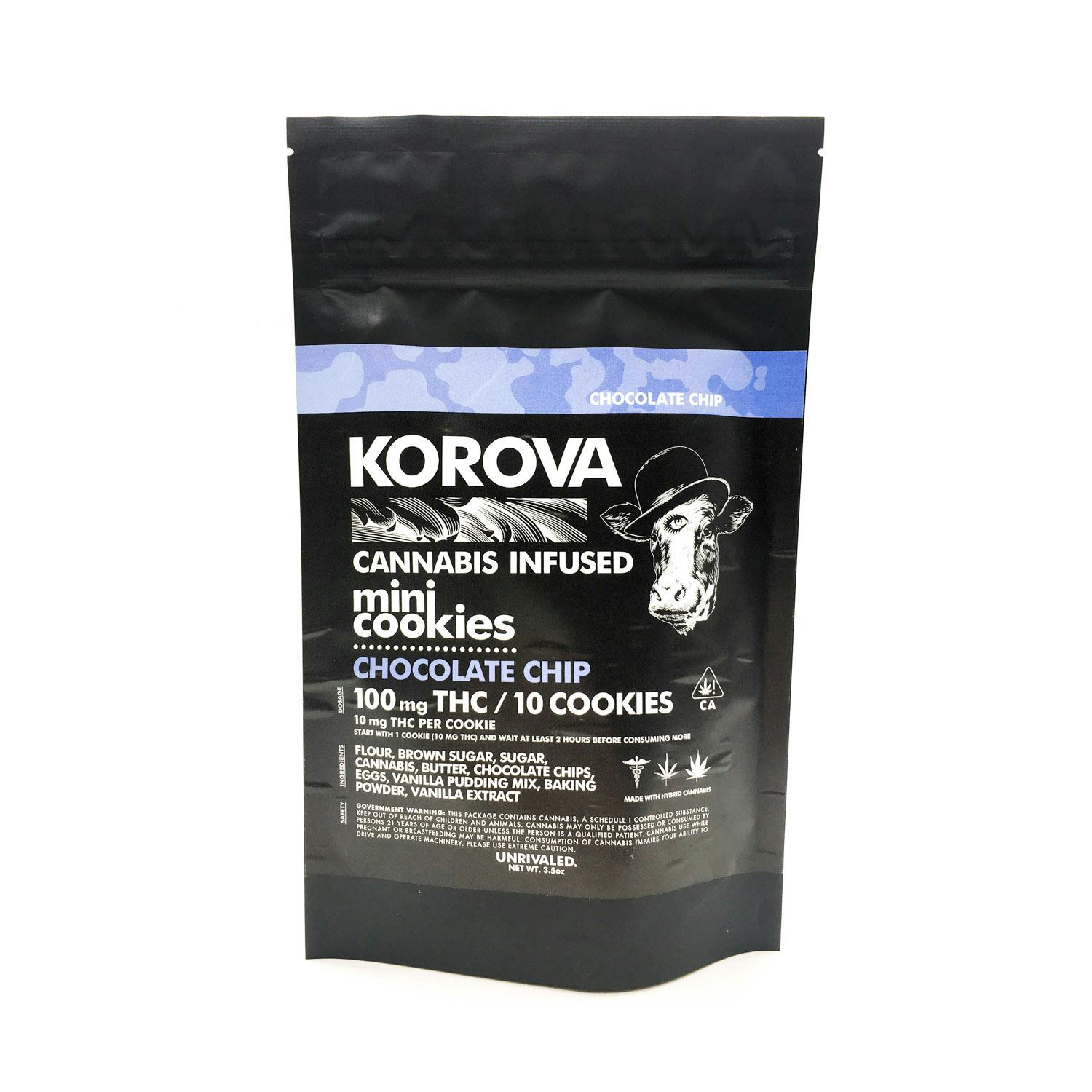 Korova cannabis-infused cookies