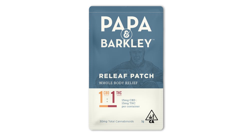 Papa & Barkley Releaf Patch 1:1