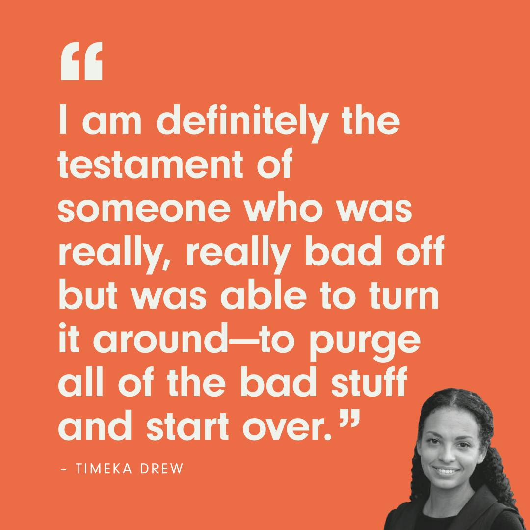 Quote from Timeka Drew