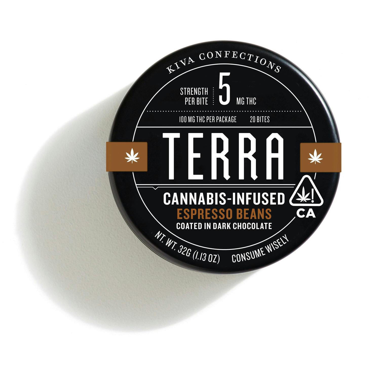 KIVA Cannabis-Infused Terra Bites