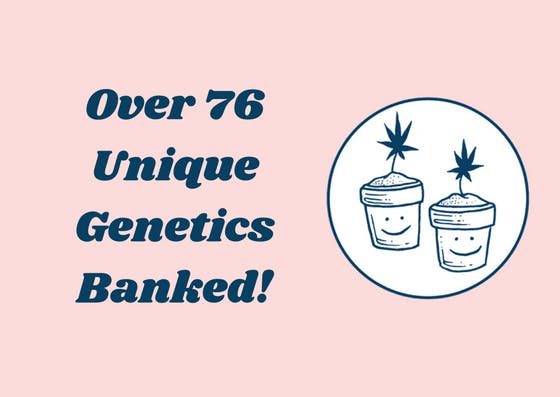 76 unique genetics banked
