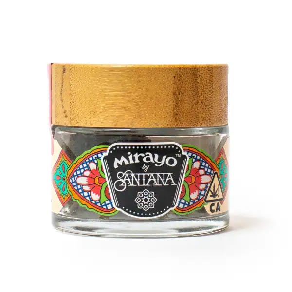 Mirayo by Santana jar of flower in Maui Wowie.