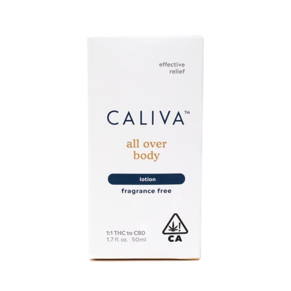 Caliva THC / CBD Cannabis Lotion