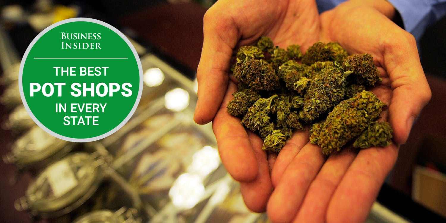The Best Pot Shops in every state. 