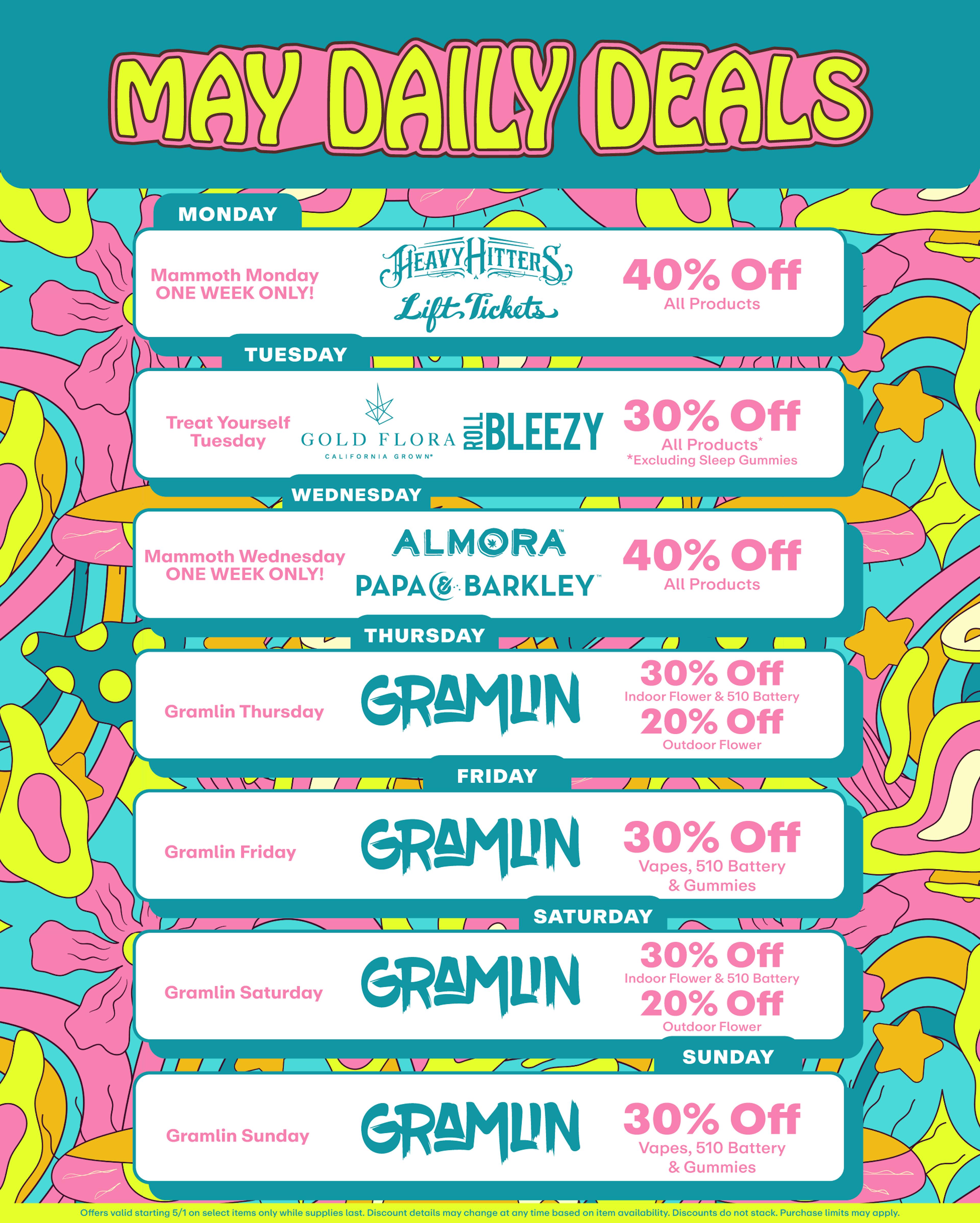 Daily Deals - Up to 40% off