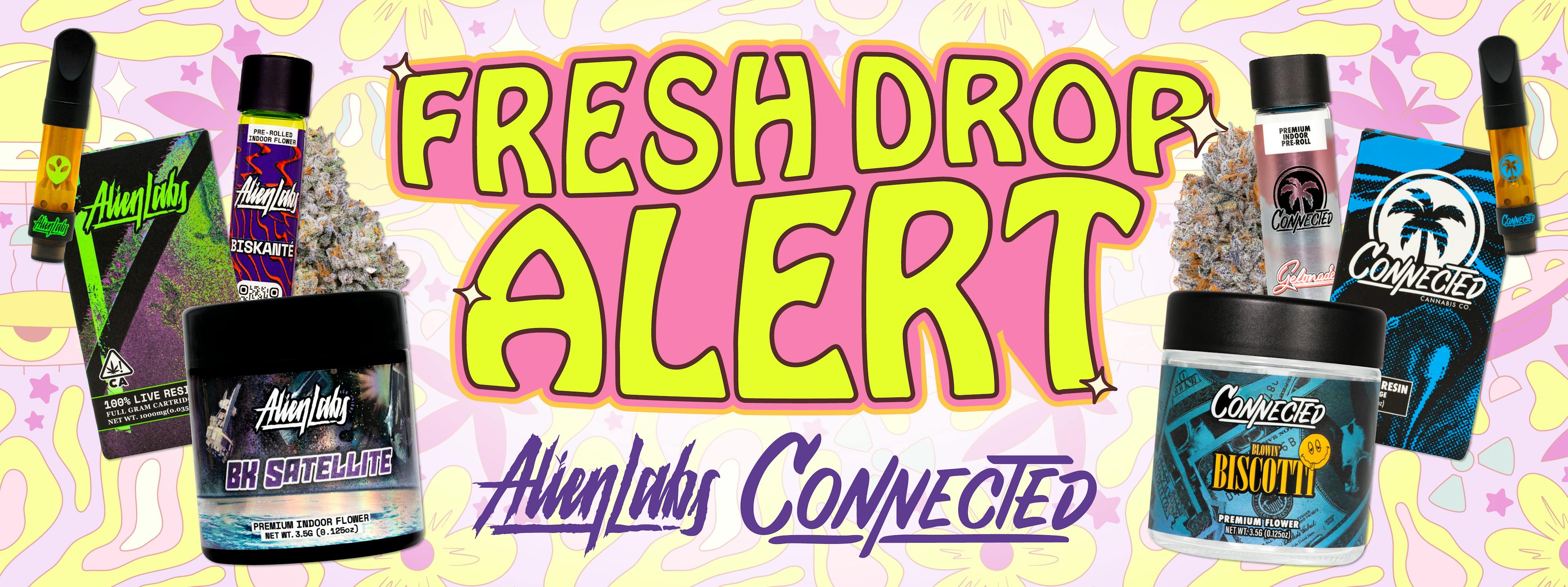 Aliens Lab & Connected Fresh Drop