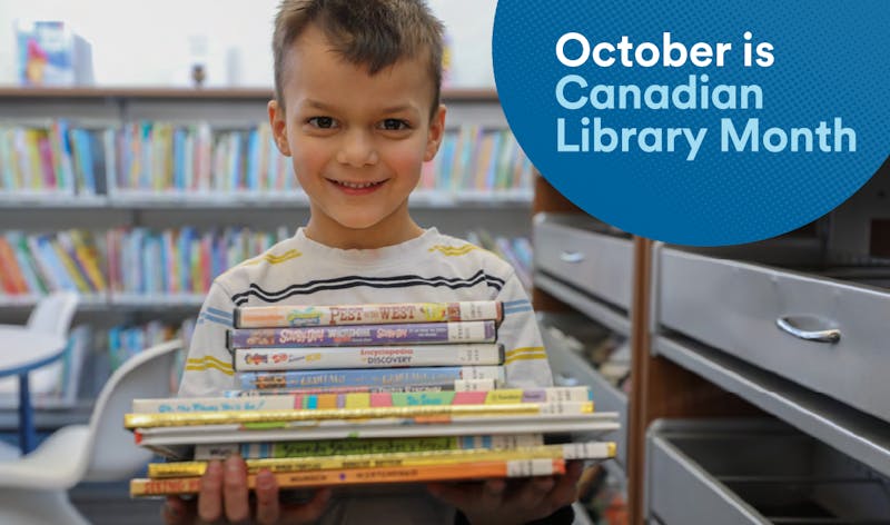 October is Canadian Library Month