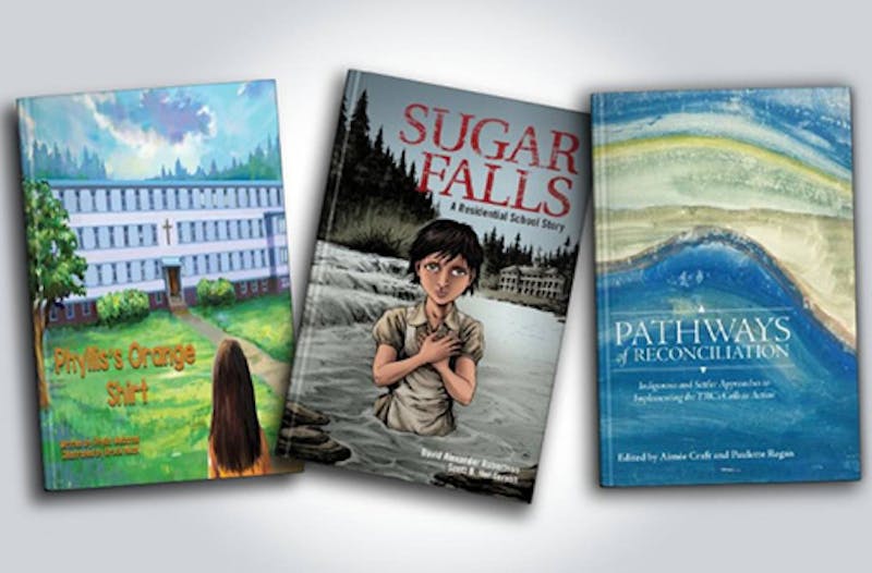 Three book covers