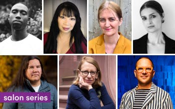 Authors featured in our Salon Series including Caleb Azumah Nelson, Jean Kwok, Emma Donoghue, Jhumpa Lahiri, Waubgeshig Rice, Roz Chast and Cory Doctorow. 