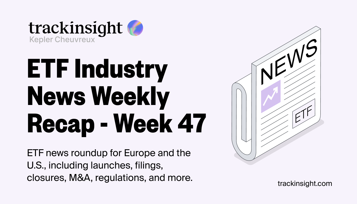 ETF Industry News Recap November 18-22, 2024
