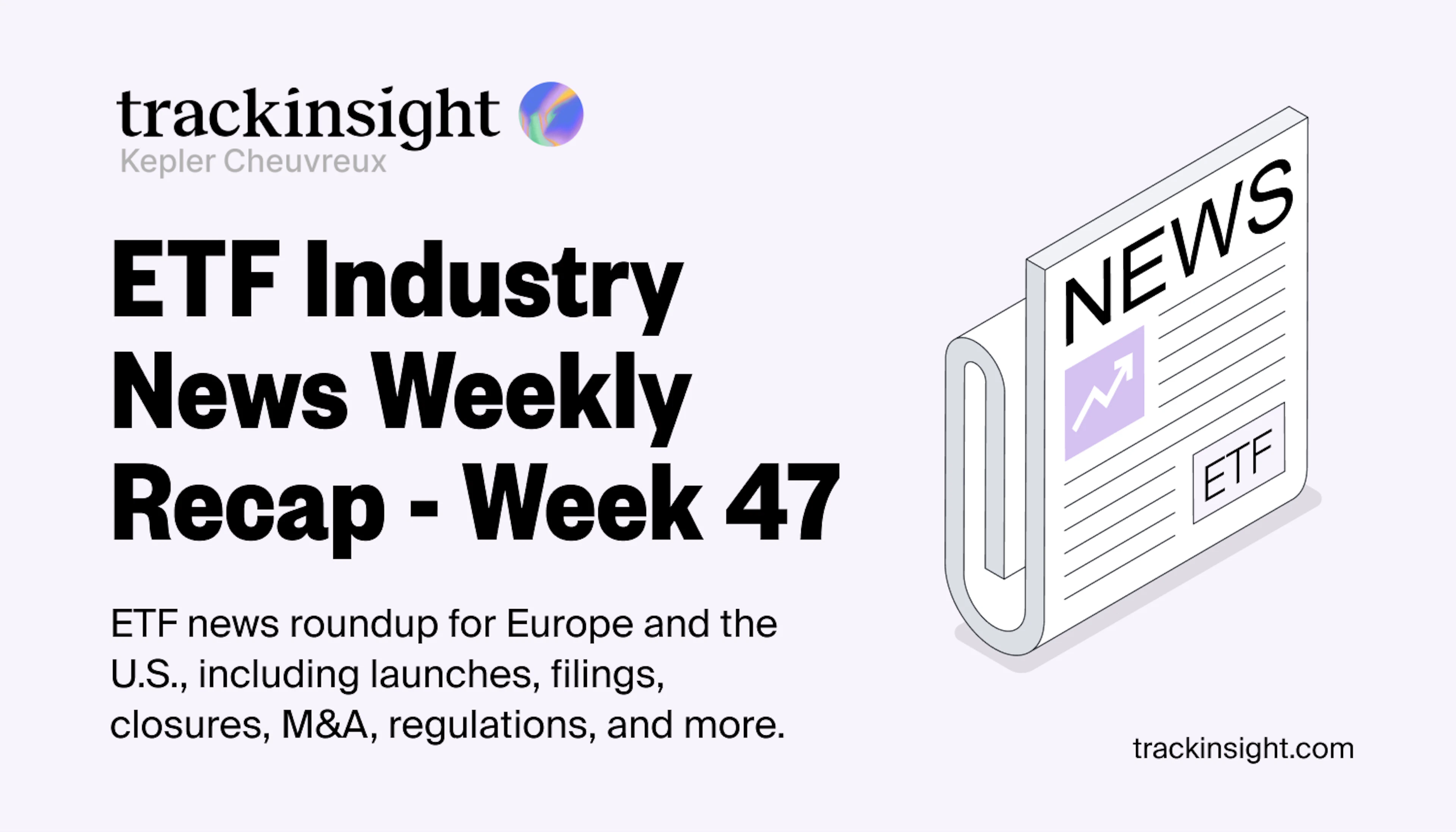 ETF Industry News Recap November 18-22, 2024