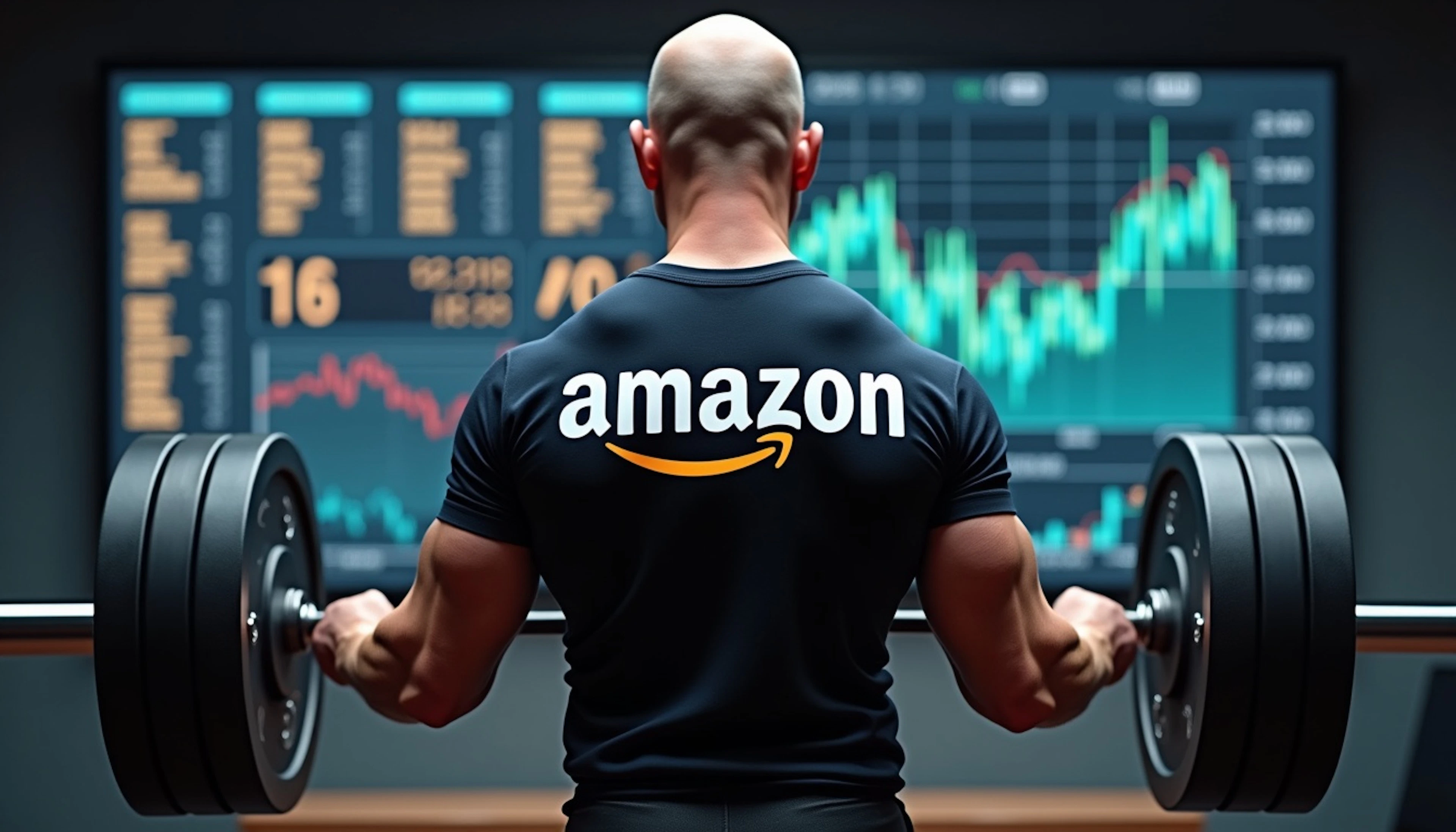 jeff bezos deadlifting