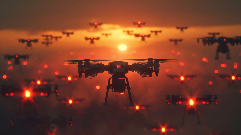 Mini drone war