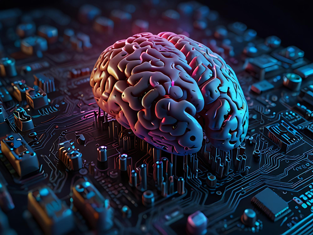 Artificial Intelligence Brain semiconductors