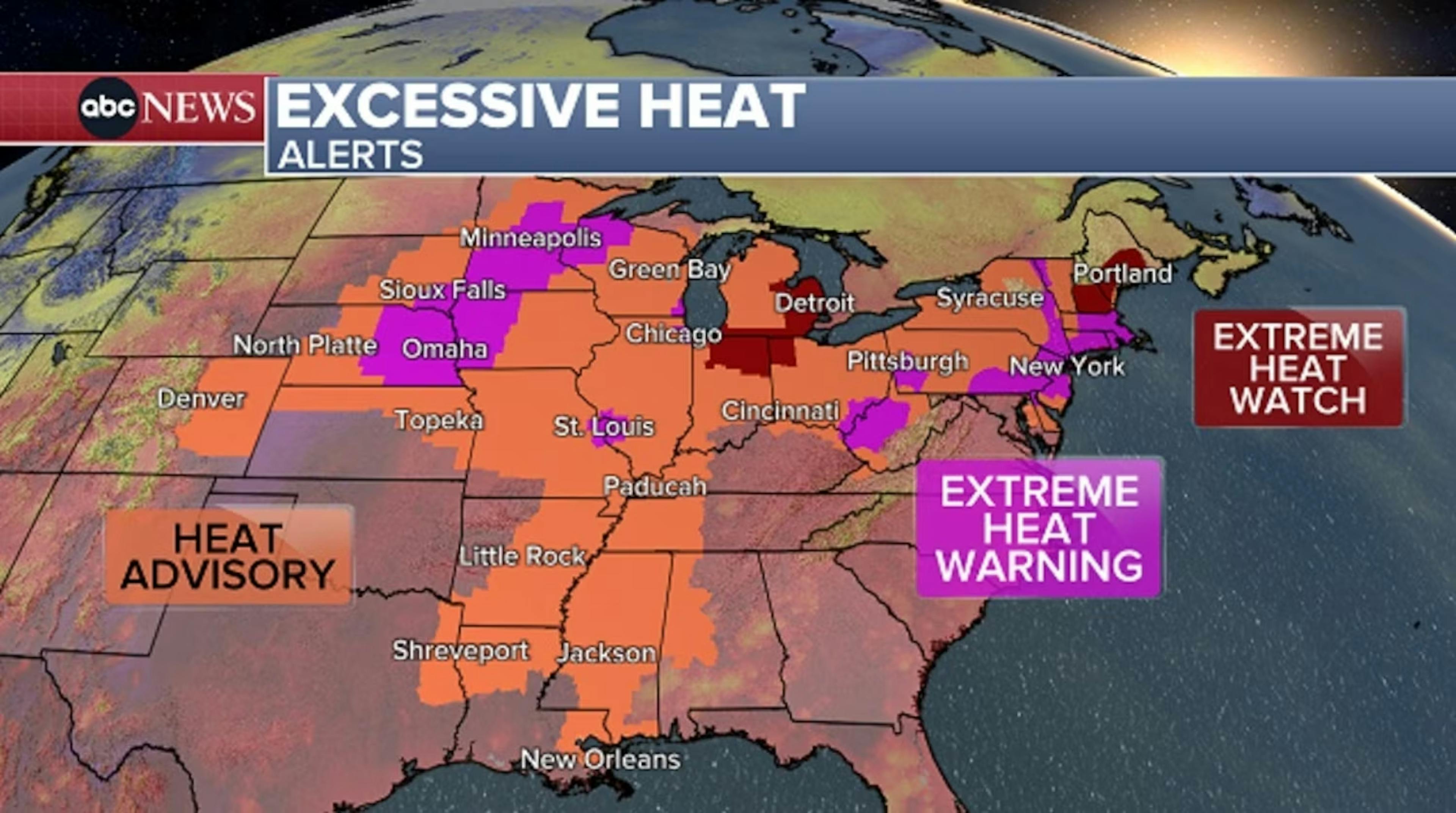 Heatwave in the US