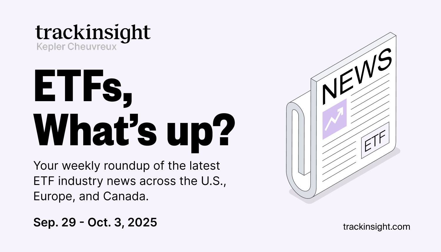 ETF Weekly News Recap Sept 29-Oct 3