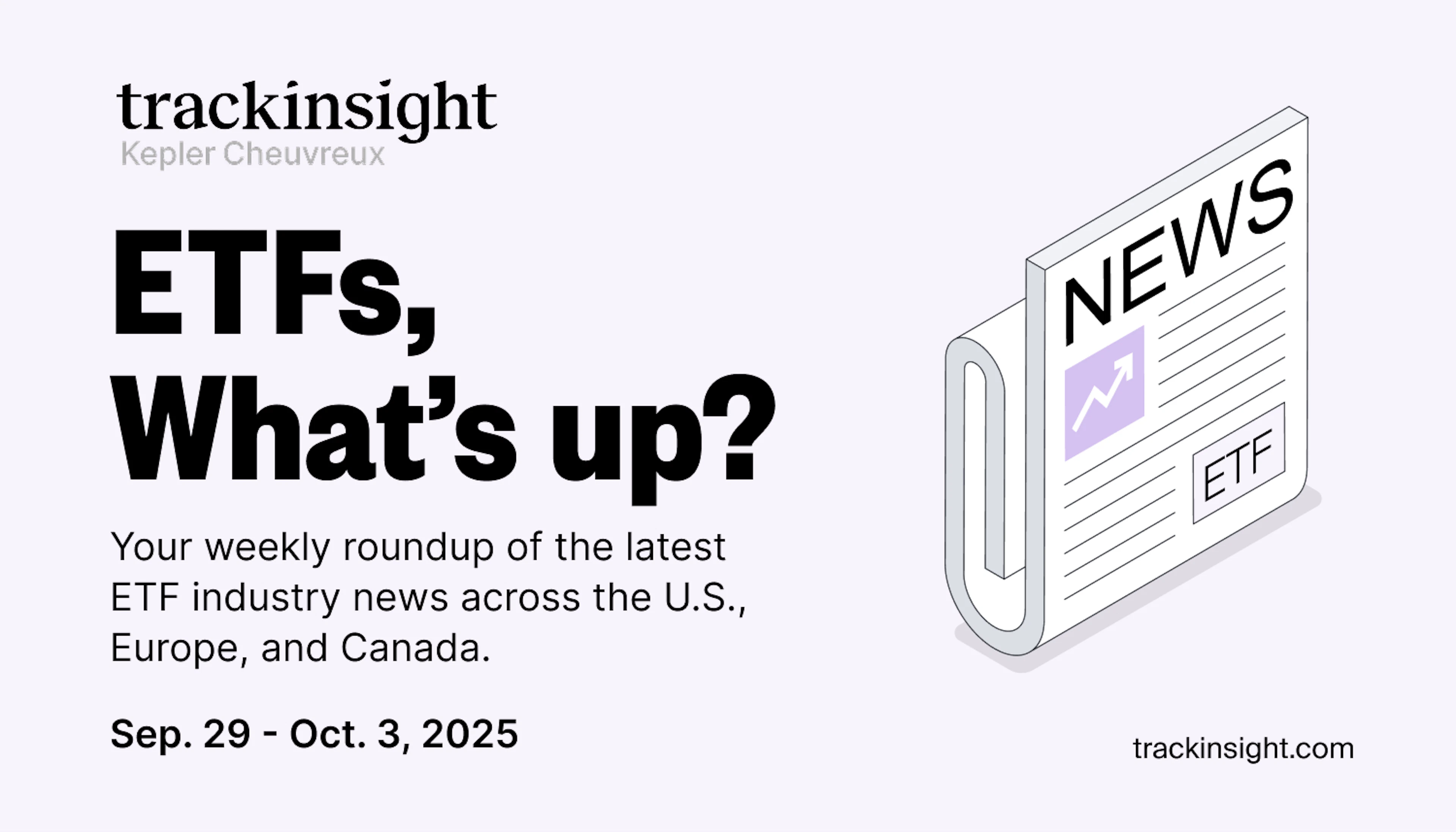 ETF Weekly News Recap Sept 29-Oct 3