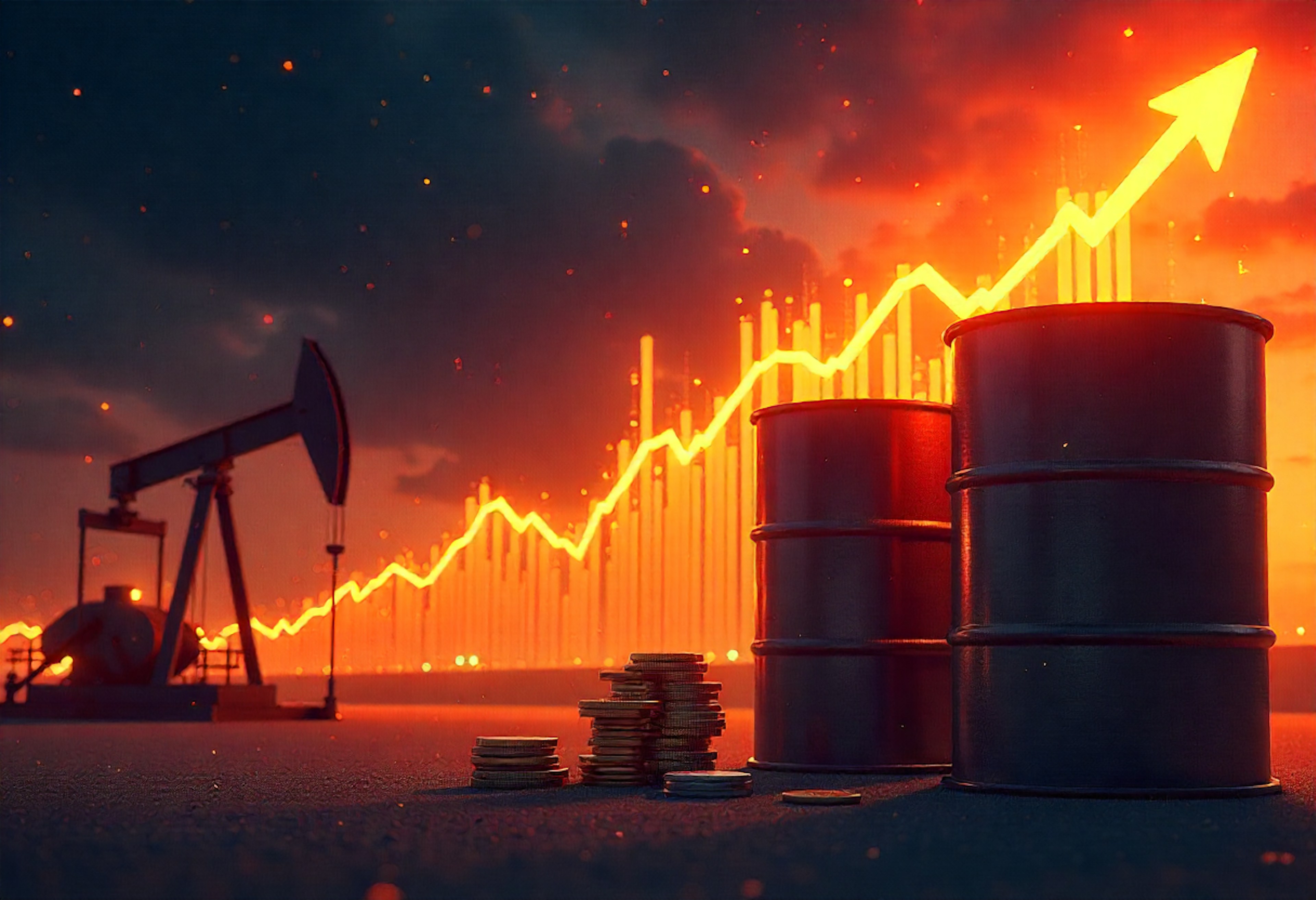 Oil ETFs Surge as Sanctions Drive Price Rally, While Silver and Gold Correct