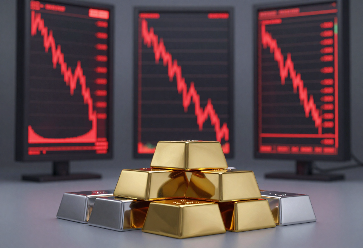 Gold and Silver ETFs Drop After Record Precious Metals Rally