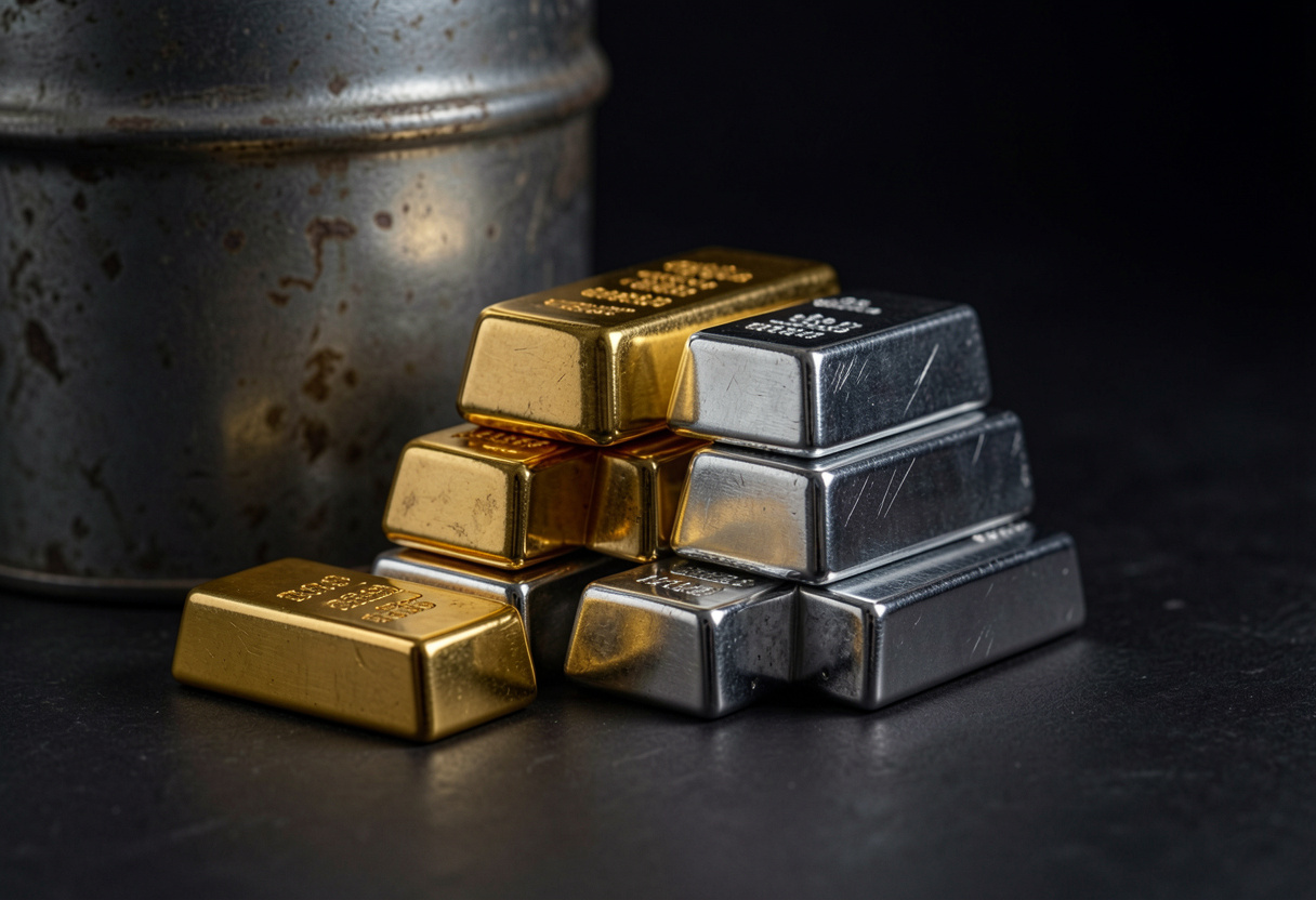 Gold, Silver and Oil ETFs Slide Before Peace-Deal Rebound