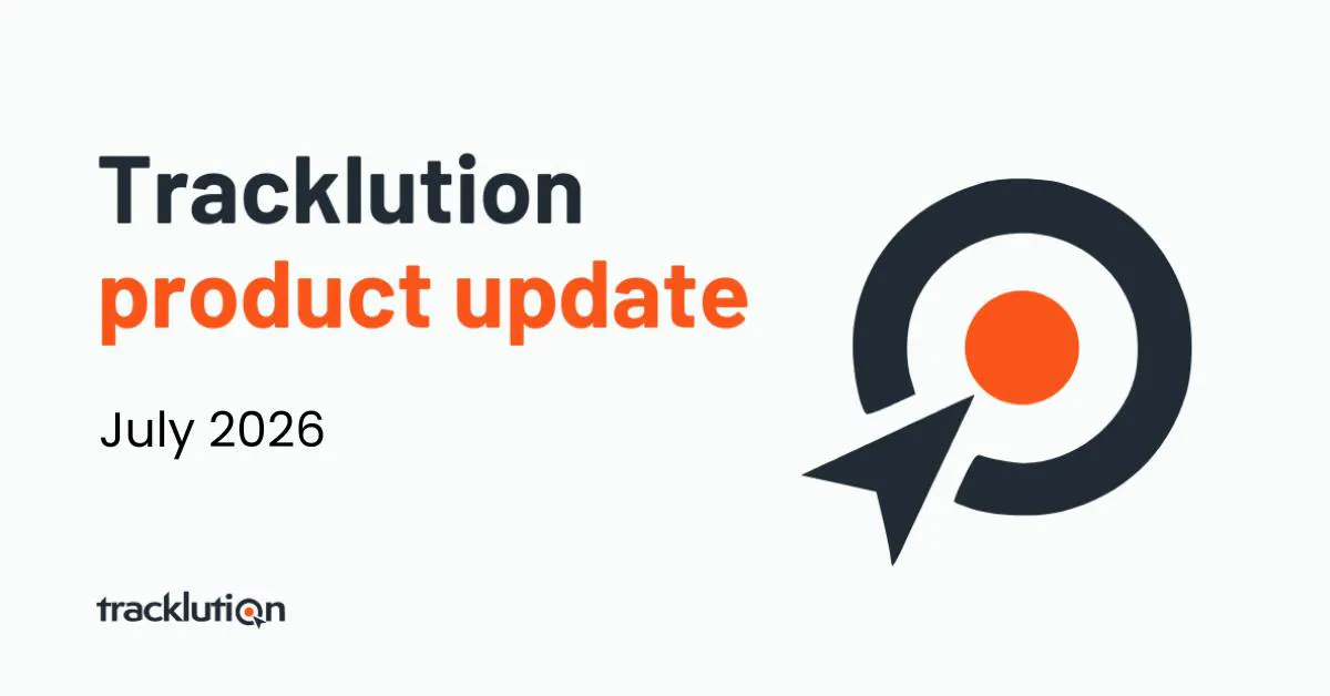 Tracklution product update: July 2026