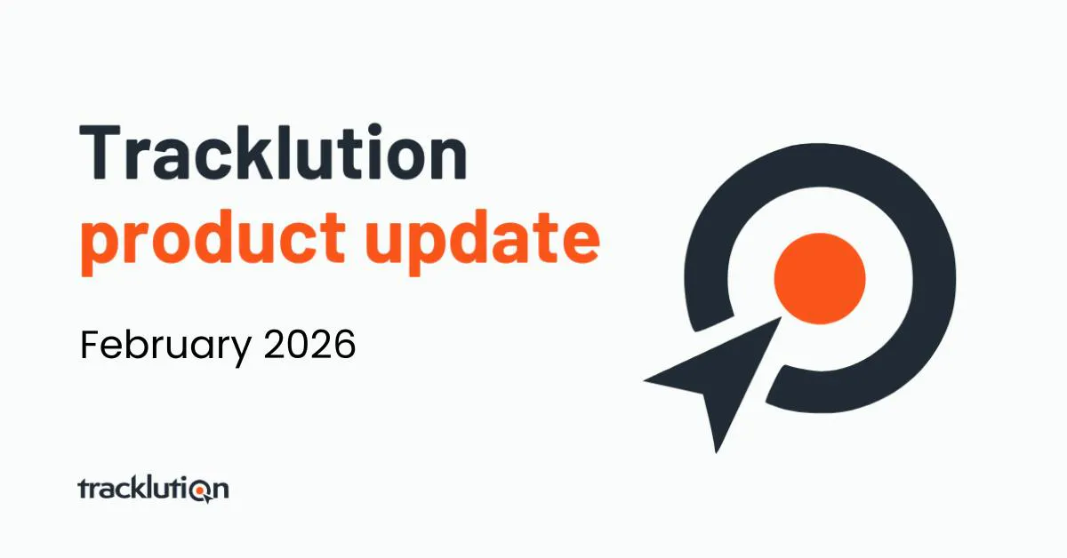 Tracklution product update: February 2026