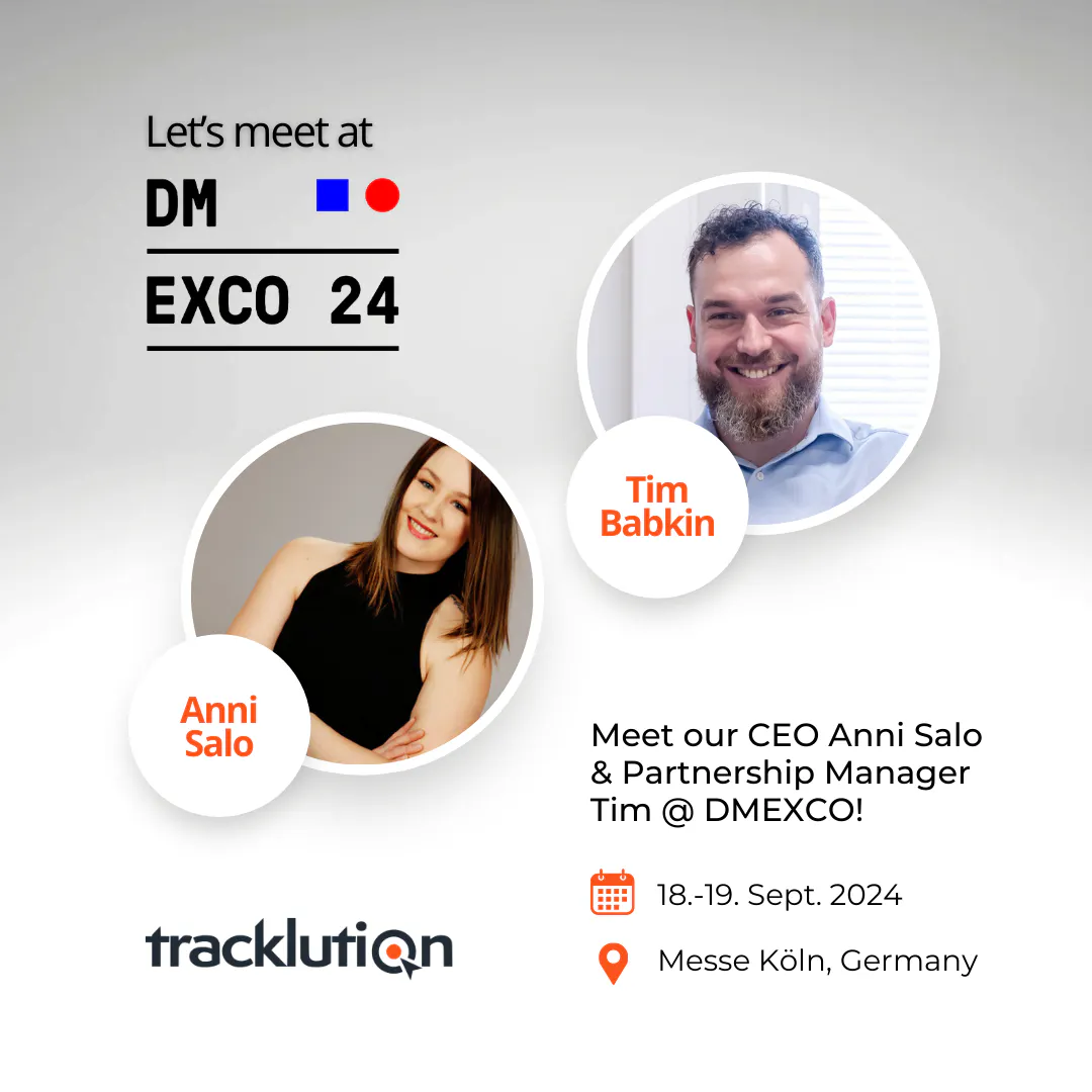 Tracklution is Heading to DMEXCO 2024! 😎🇩🇪
