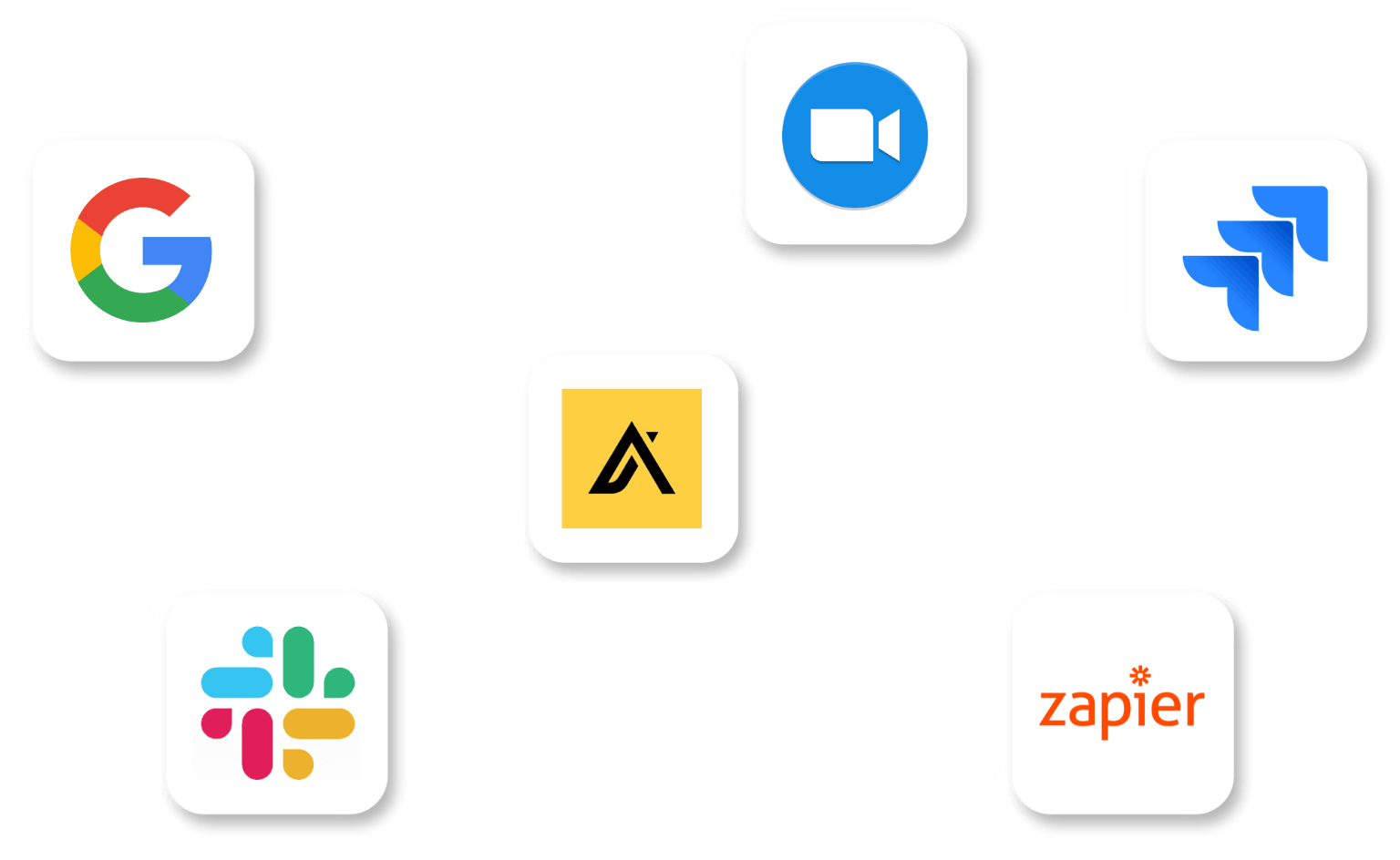 Shows Chaotically and unmanaged multiple SaaS apps and Vendors Like Zoom, Google, Slack