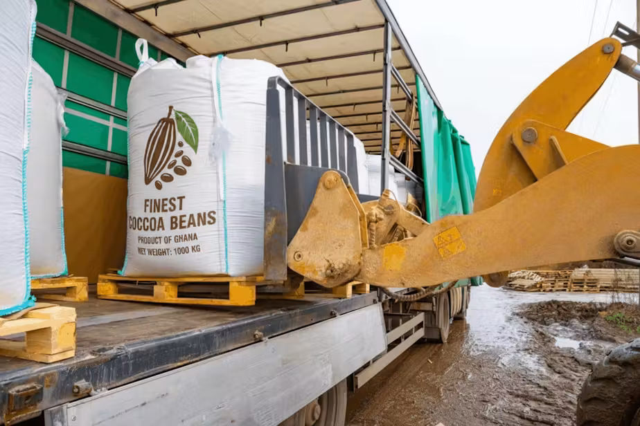 Bigbag cacao transport