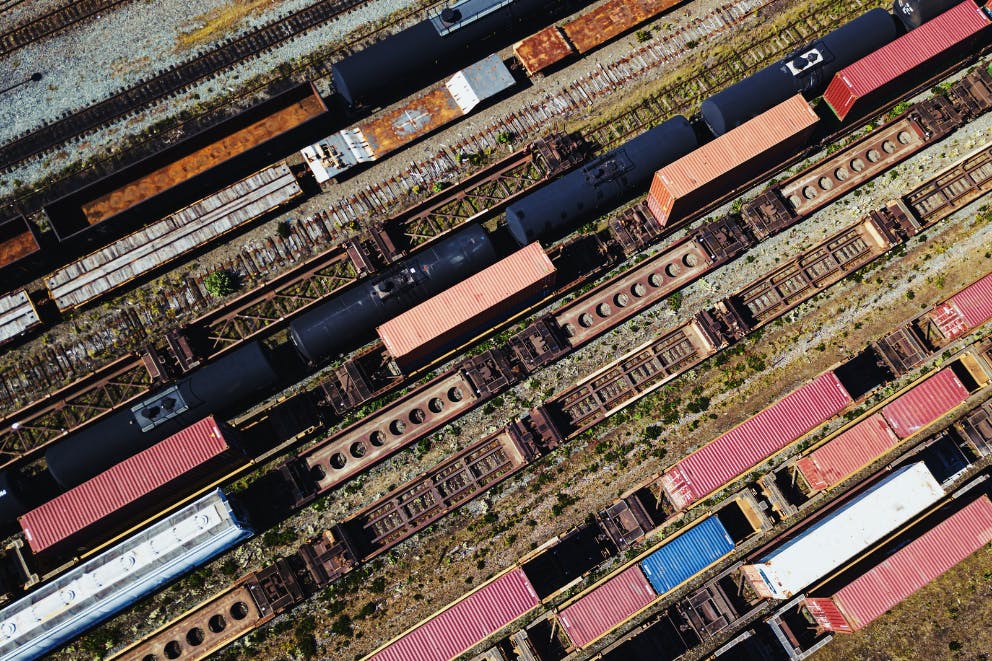 Transport trein China