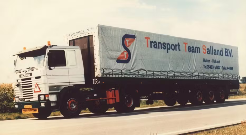 Transport Team Salland truck