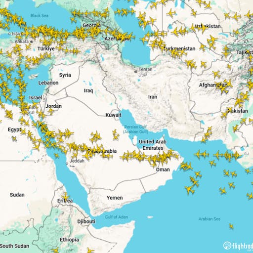 Luchtvracht Midden-Oosten